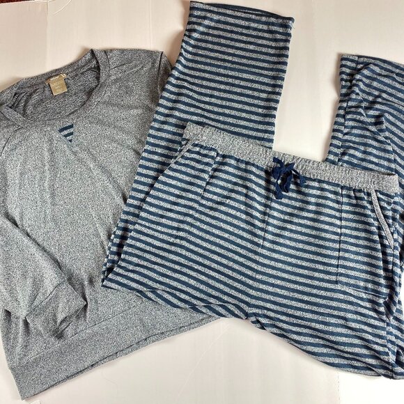 Ink + Ivy 2 piece lounge set soft navy gray size XXL/2X - Picture 1 of 5